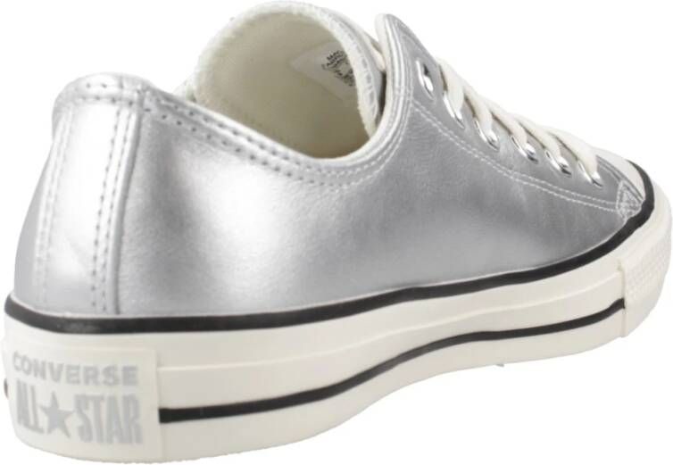 Converse Klassieke Lage Top Sneakers Gray Dames