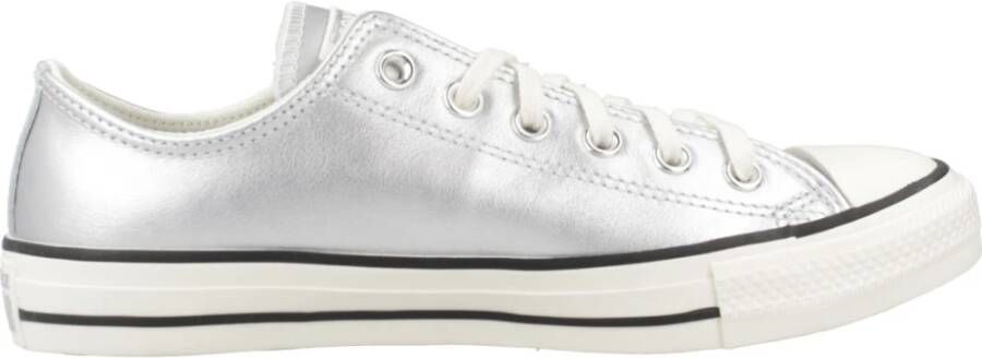 Converse Klassieke Lage Top Sneakers Gray Dames