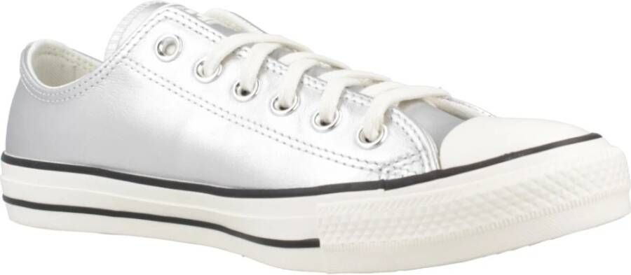 Converse Klassieke Lage Top Sneakers Gray Dames