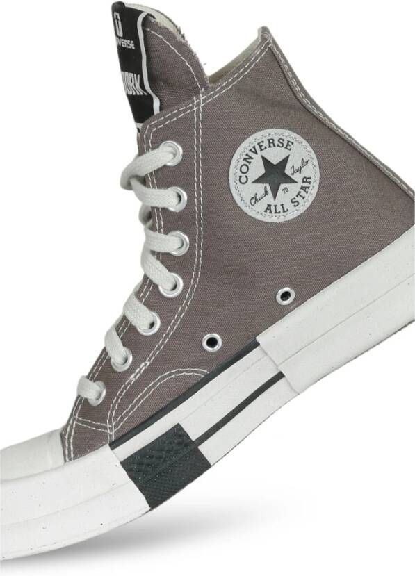 Converse Laceless Sneakers in Dust Gray Dames