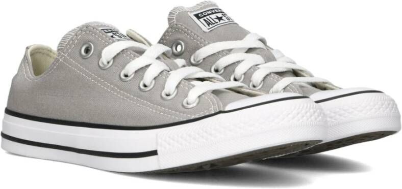 Converse Lage Canvas Sneakers Gray Dames