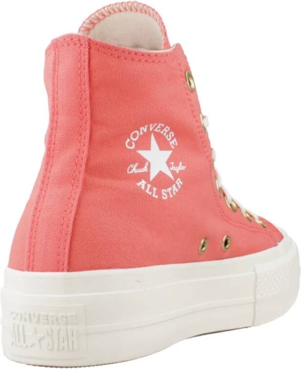 Converse Lift Hi Sneakers Pink Dames