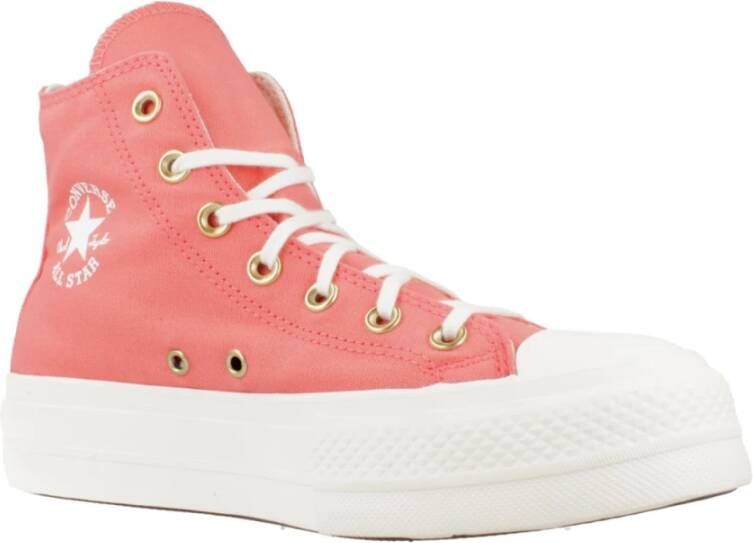 Converse Lift Hi Sneakers Pink Dames