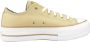 Converse Chuck Taylor All Star Lift Platform Hoge sneakers Dames Geel - Thumbnail 7