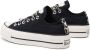 Converse Zwarte Chuck Taylor All Star Lift Ox Lage Sneakers - Thumbnail 5