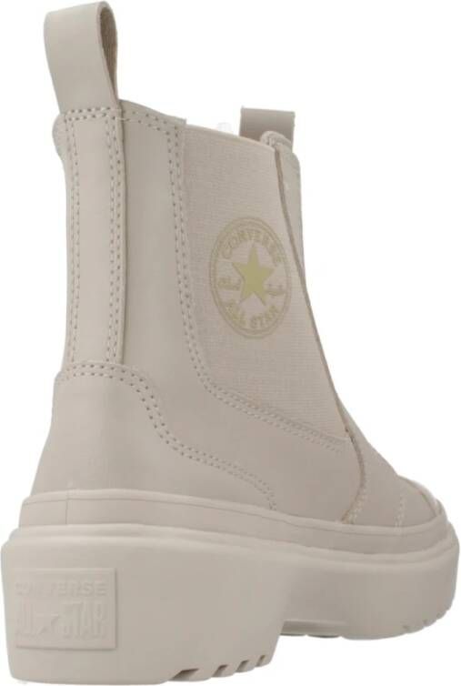 Converse Stijlvolle Chelsea-laarzen Beige Dames