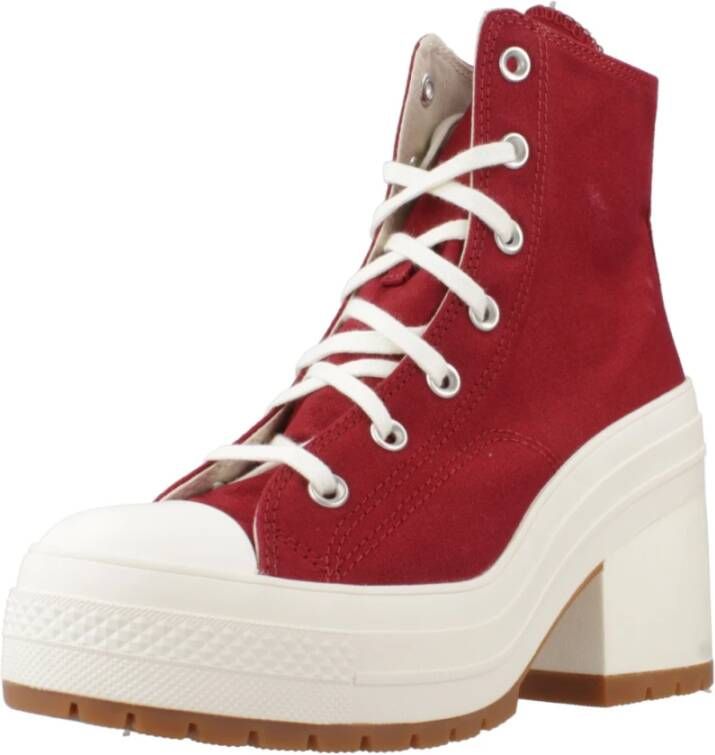 Converse Luxe Haklaarzen Red Dames