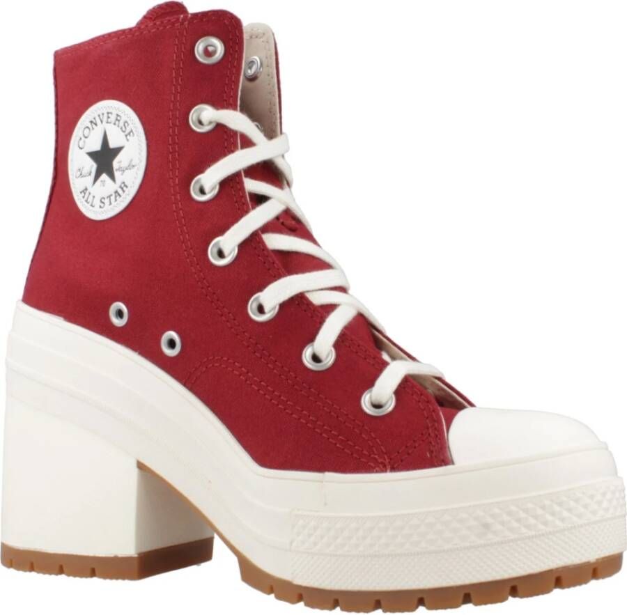 Converse Luxe Haklaarzen Red Dames