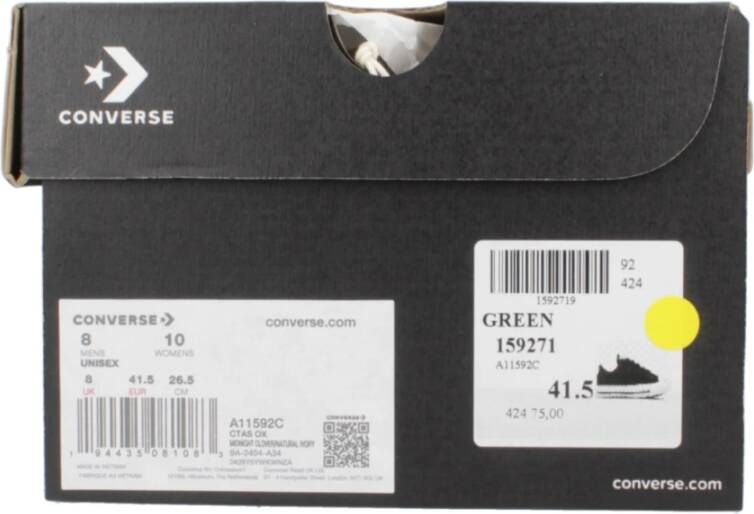 Converse Midnight Sneakers Green Heren