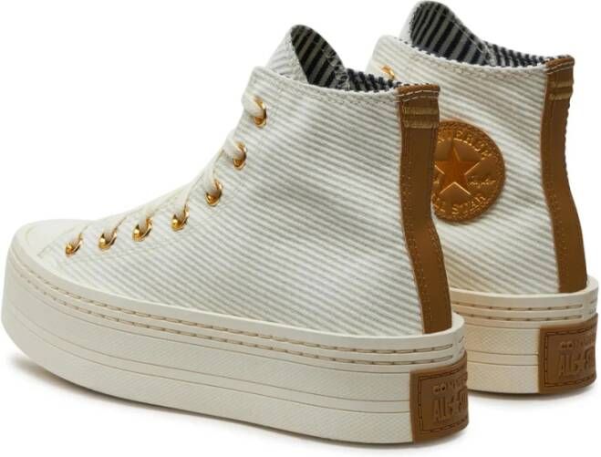 Converse Moderne Lift Hi Dames Sneakers Beige Dames