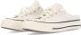 Converse Canvas Mule Sneakers met Vetersluiting Beige Dames - Thumbnail 11