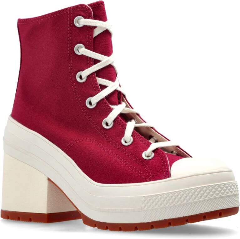 Converse Plateauschoenen 'Chuck 70 De Luxe' Red Dames