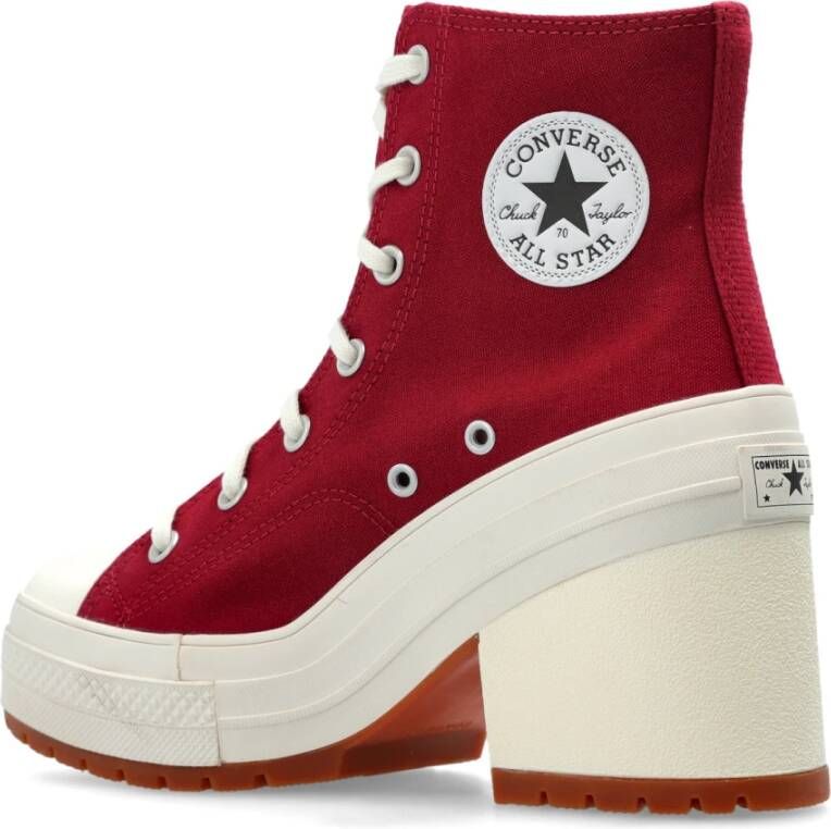 Converse Plateauschoenen 'Chuck 70 De Luxe' Red Dames