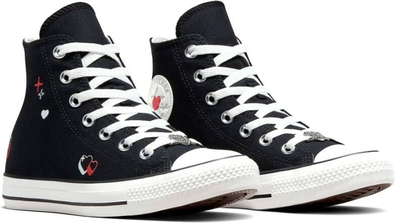 Converse Platform Heart Sneaker Black Dames