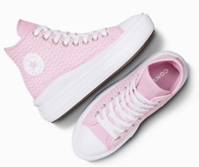 Converse Platform Sneakers Pink Dames