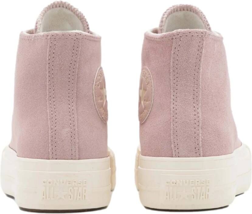 Converse Chuck Taylor All Star Lift Hi Hoge sneakers Dames Roze - Foto 9