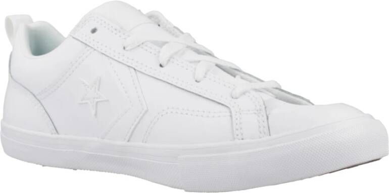 Converse Pro Blaze Strap Leather Sneakers White Dames