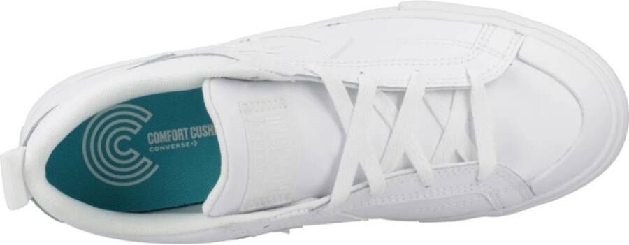 Converse Pro Blaze Strap Leather Sneakers White Dames