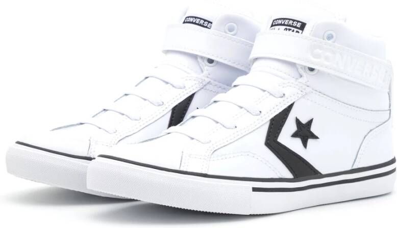 Converse Pro Blaze Strap Leren Sneaker White Dames