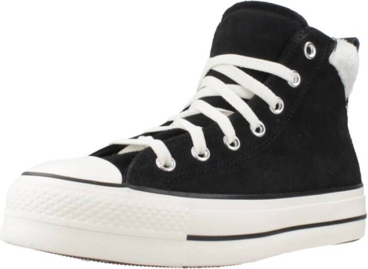 Converse Puff Lift Hi Sneakers Black Dames