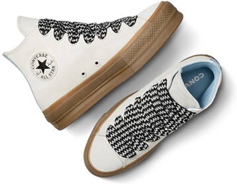 Converse Retro Suede Sneaker Stijl White Dames