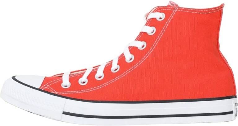 Converse Rode hoge canvas sneakers Red Heren