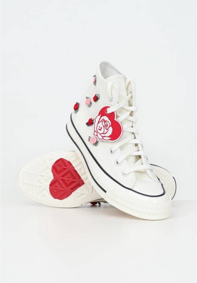 Converse Romantische Rozen Sneakers White Dames