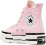 Converse Roze Hi-Top Sneakers Logo Rubberen Zool Pink Dames - Thumbnail 3