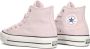 Converse Roze Suède Hoge Top Lift Platform Sneakers Pink Dames - Thumbnail 3