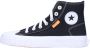 Converse Ruimtegeïnspireerde Canvas Sneaker Black - Thumbnail 4