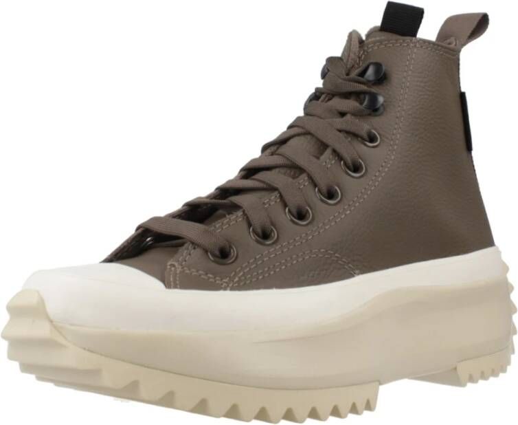 Converse Run Star Hike Hi Sneakers Brown Dames