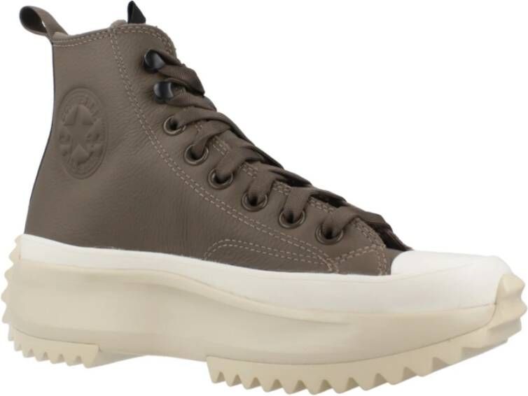 Converse Run Star Hike Hi Sneakers Brown Dames