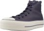 Converse Chuck Taylor All Star Lift Hi Sneakers Dames Paars - Thumbnail 4