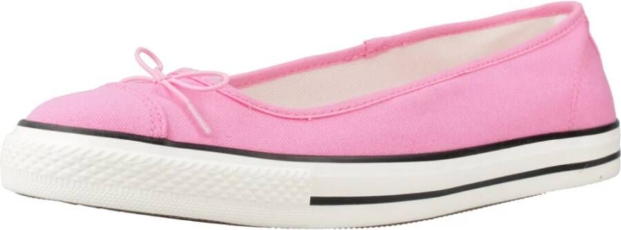 Converse Sierlijke Ballerina Instap Schoenen Pink Dames