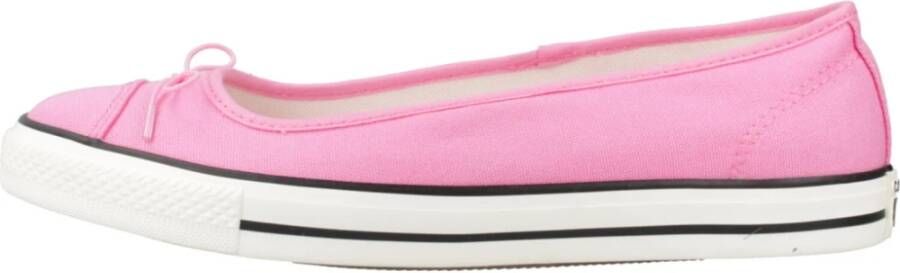 Converse Sierlijke Ballerina Instap Schoenen Pink Dames