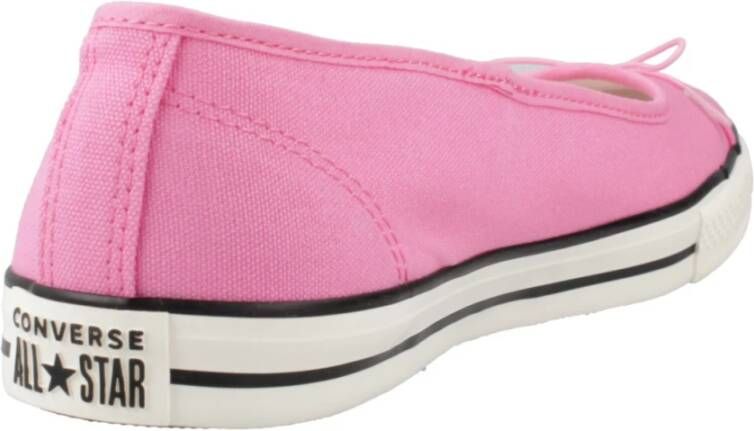 Converse Sierlijke Ballerina Instap Schoenen Pink Dames