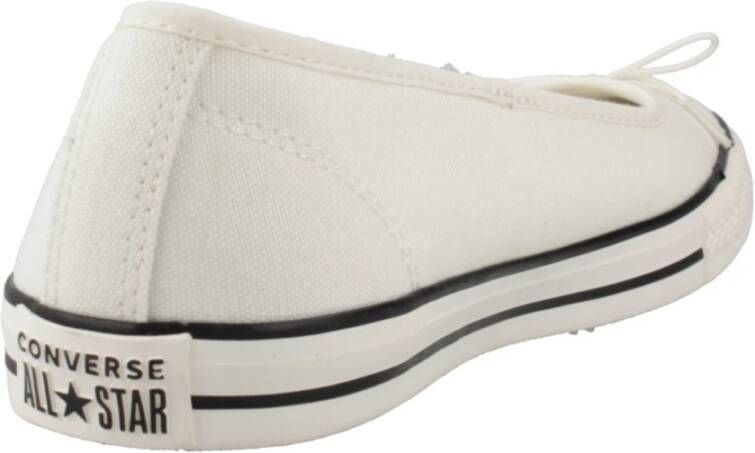 Converse Sierlijke Ballerina Instap Schoenen White Dames