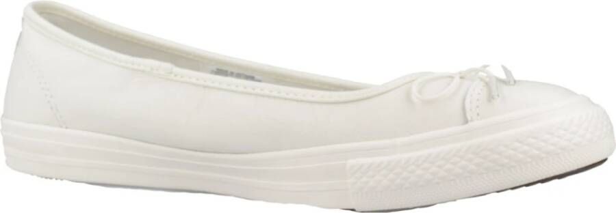 Converse Sierlijke Ballerina Instap Schoenen White Dames