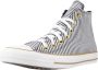 Converse Chuck Taylor All Star Herringbone Hoge sneakers Dames Multi - Thumbnail 4