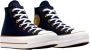 Converse Hoge Top Lift Platform Sneakers Blue Dames - Thumbnail 3