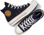 Converse Hoge Top Lift Platform Sneakers Blue Dames - Thumbnail 5