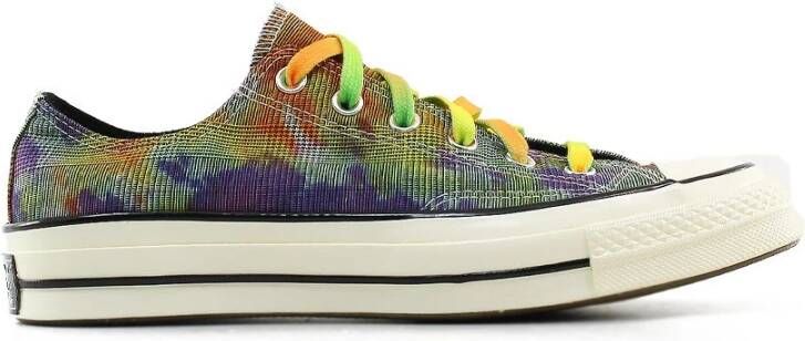 Converse Chuck Taylor 70 Ox Dye Plaid Sneakers Geel Unisex