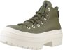 Converse Sneakers met geribbelde hak Green Dames - Thumbnail 3