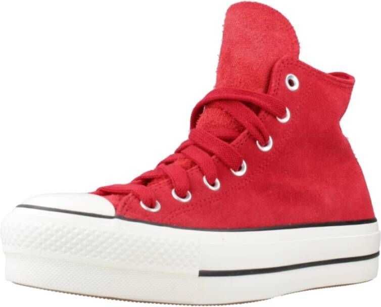 Converse Verhoog je Sneaker Spel met High-Top Red Dames