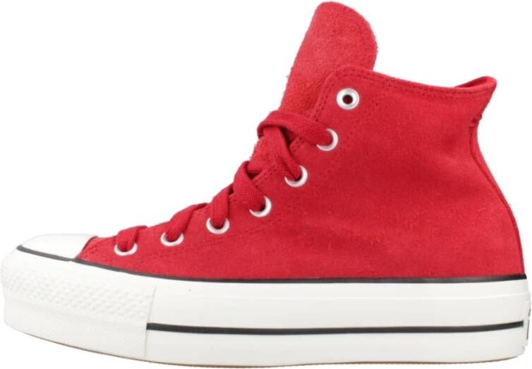 Converse Verhoog je Sneaker Spel met High-Top Red Dames