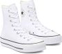 Converse Extra hoog platform Chuck Taylor All Star High Top Wit Dames - Thumbnail 7