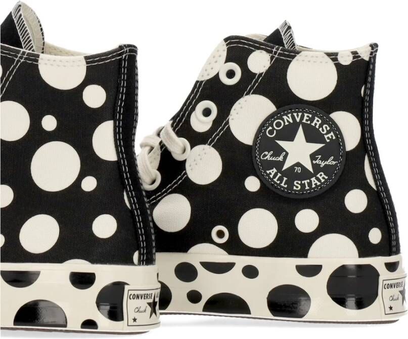 Converse Zwarte hoge sneakers Chuck 70 Hi Wit Dames