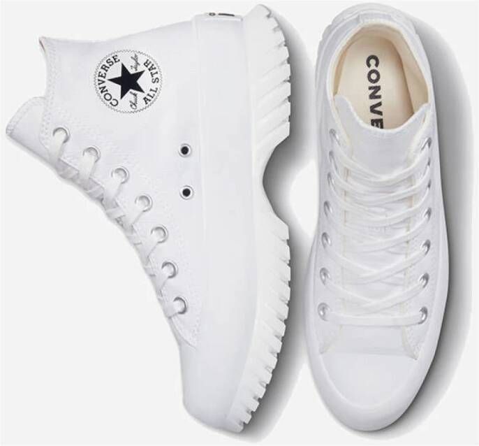 Converse Lichtgewicht Mesh Sneakers Wit Dames