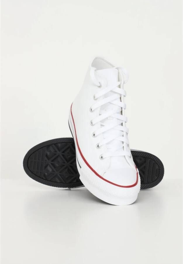 Converse Verhoog je stijl met wit garnet marineblauwe sneakers Wit Dames