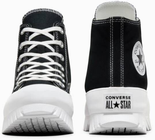 Converse Dames Hoge Top Zwarte Canvas Sneakers Zwart Dames